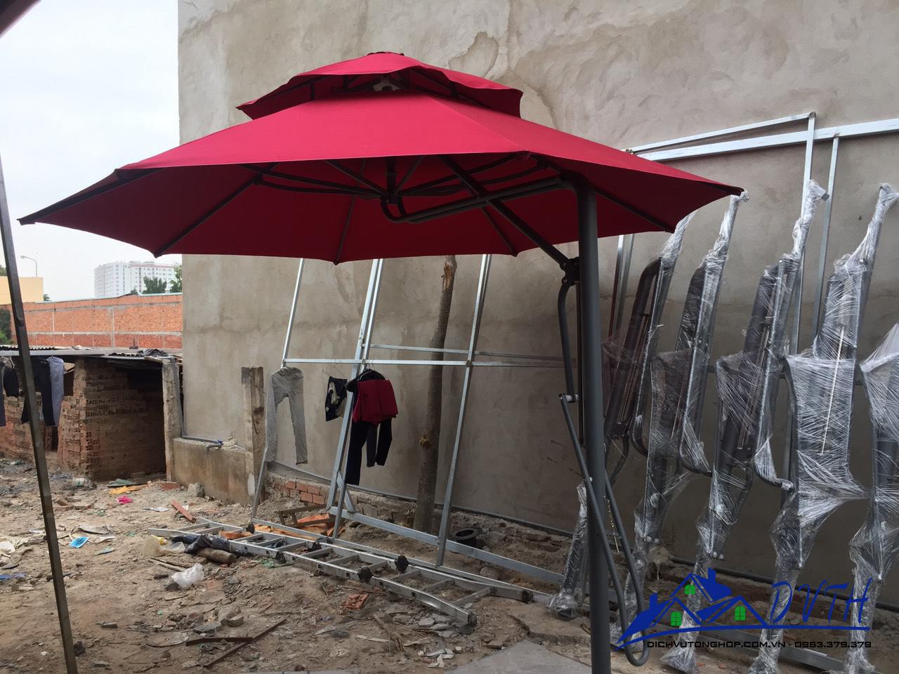 Ô dù che nắng tại Khánh Hòa